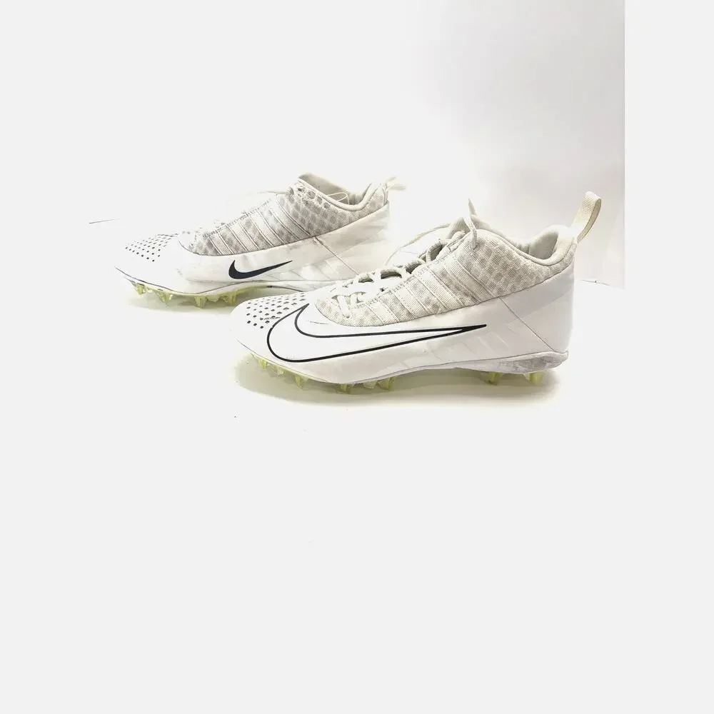 Nike Men’s Size 11 White Black Turf Shoes Athletic Field Cleats